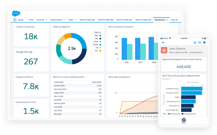 salesforce-interface