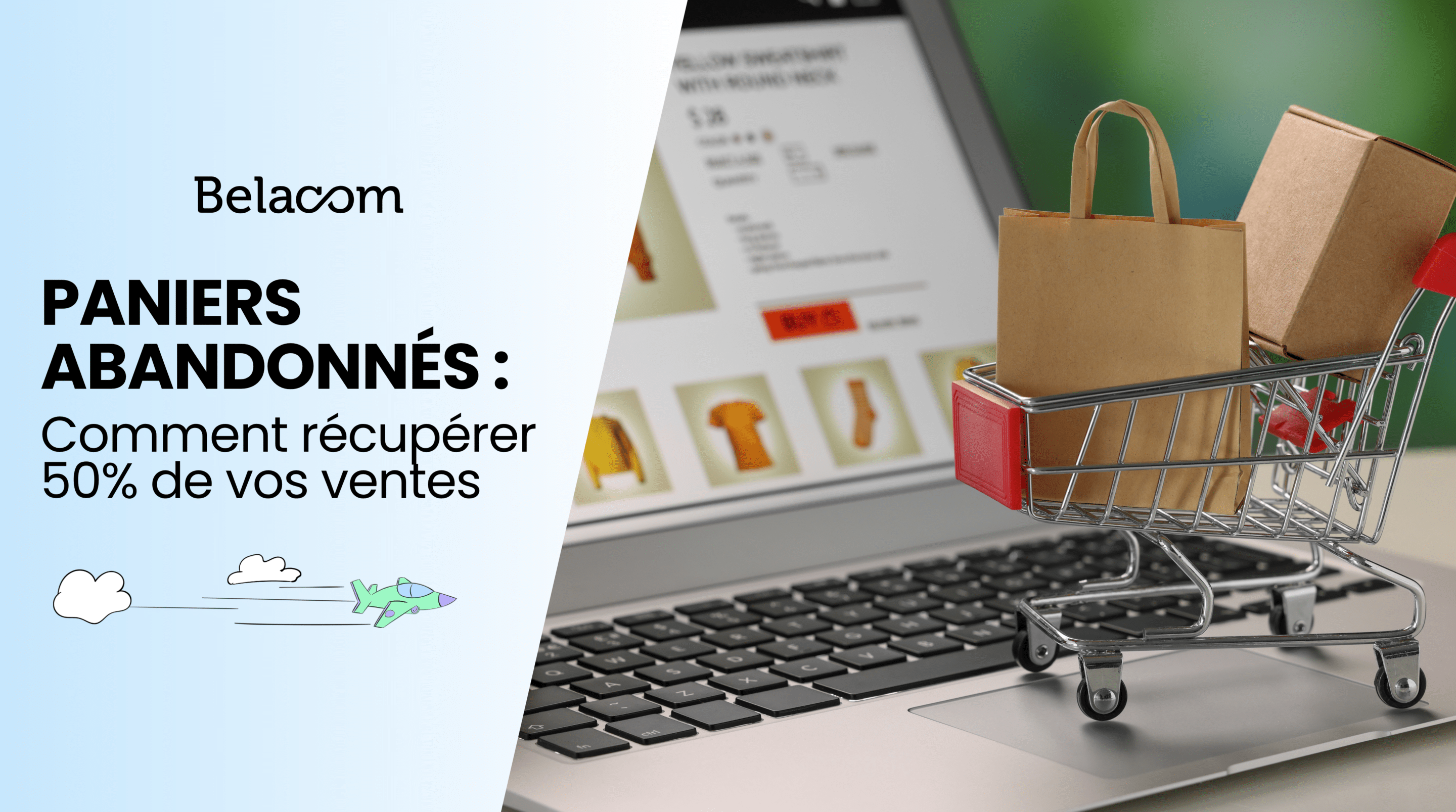 paniers abandonnés en ligne